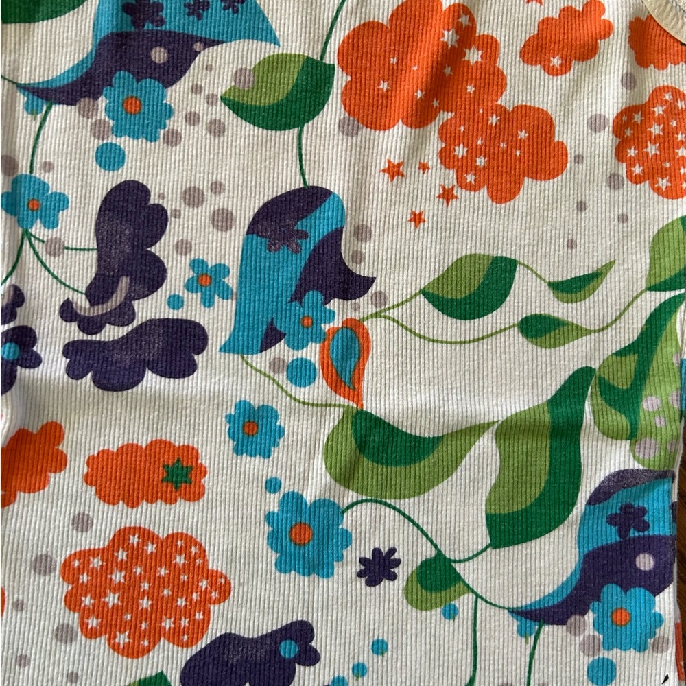 Ribbed Floral Tank Mini Dress or Tank Top - Picture 6 of 13
